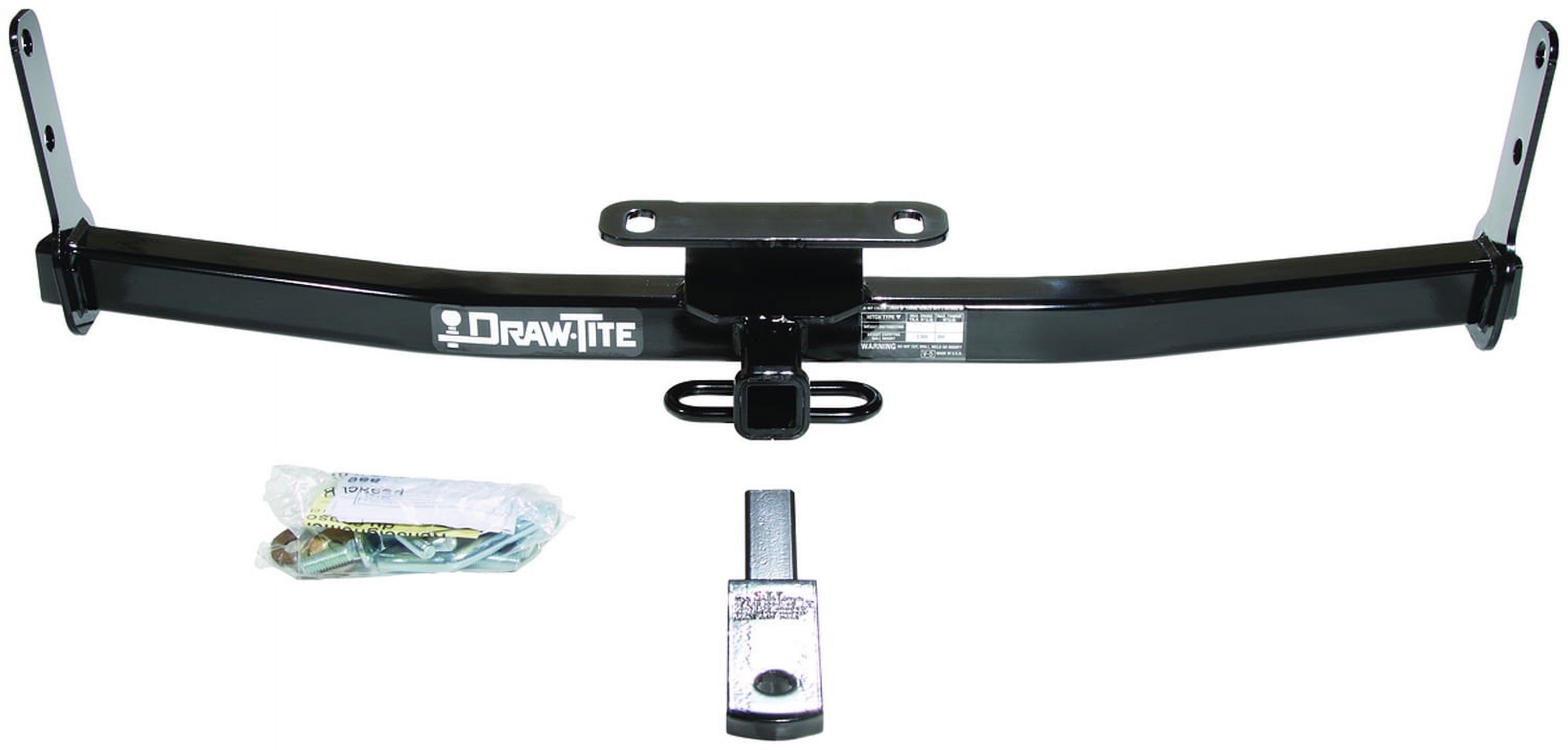 Draw-Tite 36408 Class 2 Steel Frame Hitch w/ 1.25in Square Receiver, Black