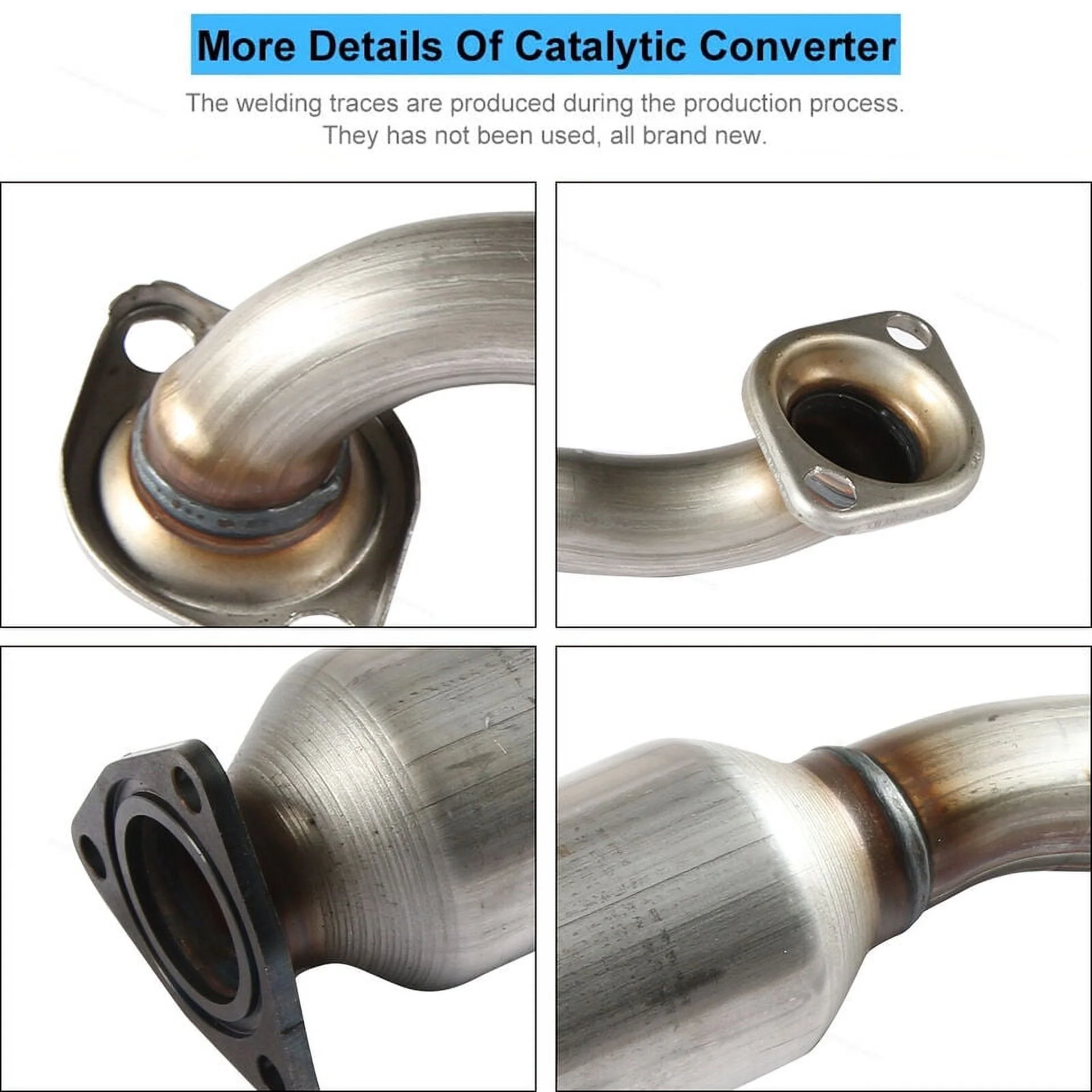 BoardRoad Catalytic Converter Kit Bank 1& Bank 2 For Dodge Grand Caravan V6 3.6L 2011-2016