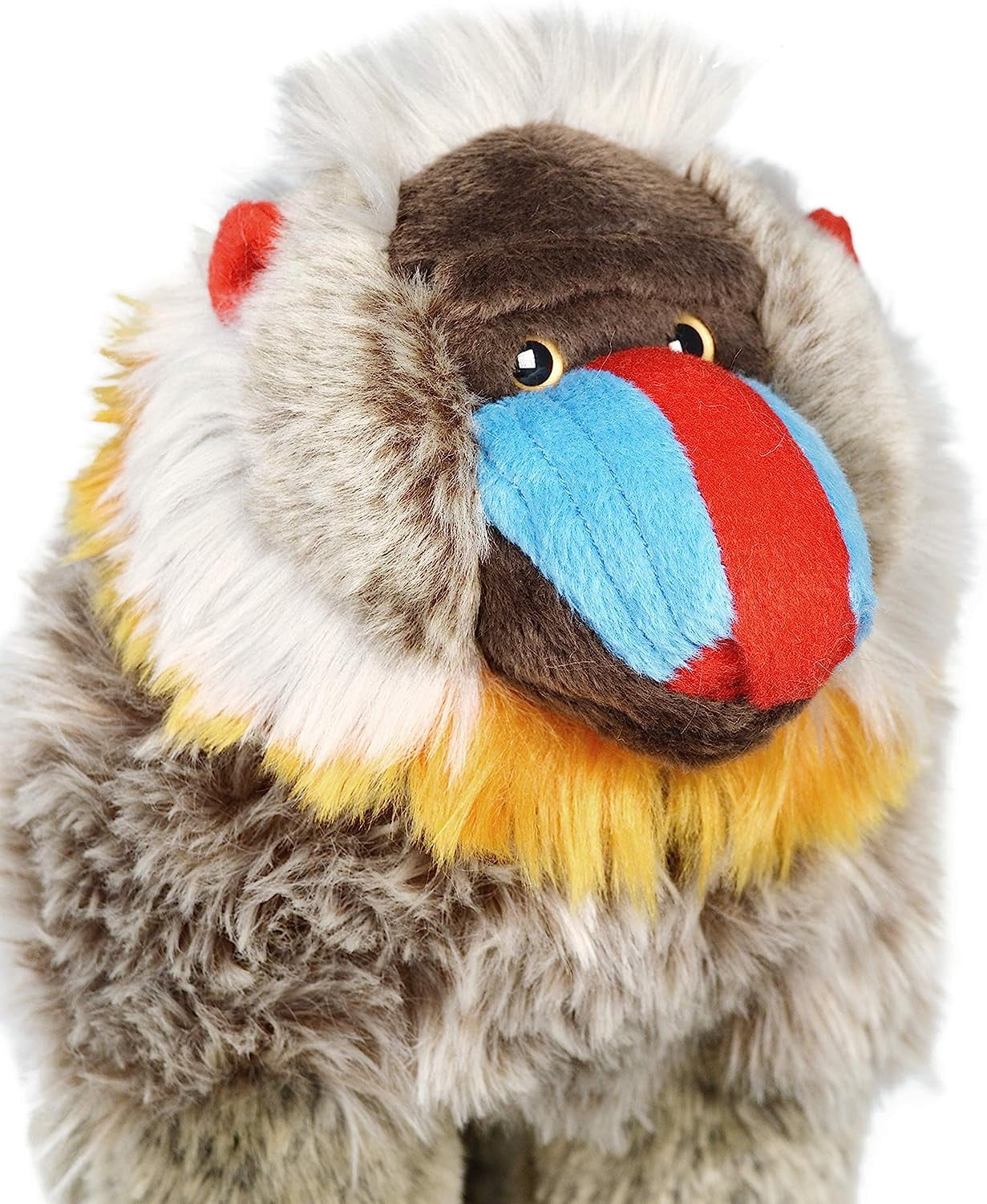 Mambo the Mandrill | 10.5 Inch Stuffed Animal Plush Baboon | By Tiger Tale Toys