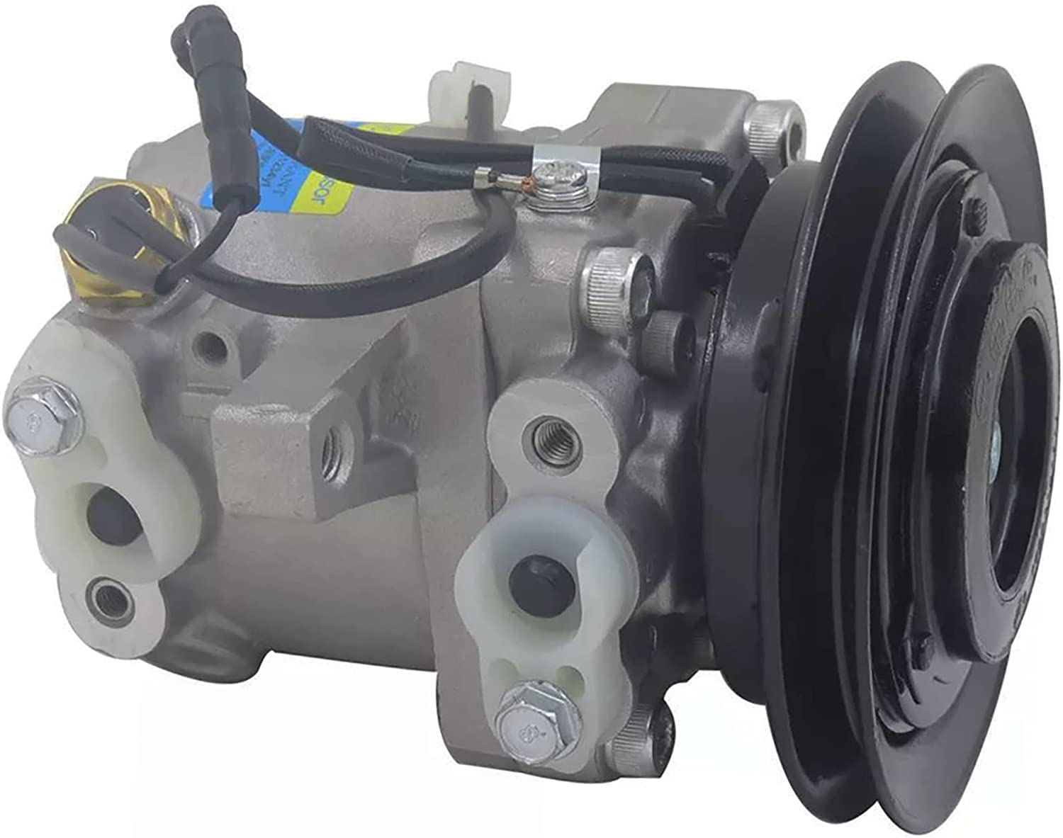 Seapple A/C Compressor RD451-93900 MP2-3C581-97590 3C581-50060 Replace Compatible with Kubota SVL75-2C SVL75C SVL90-2C SVL90C SVL95-2SC