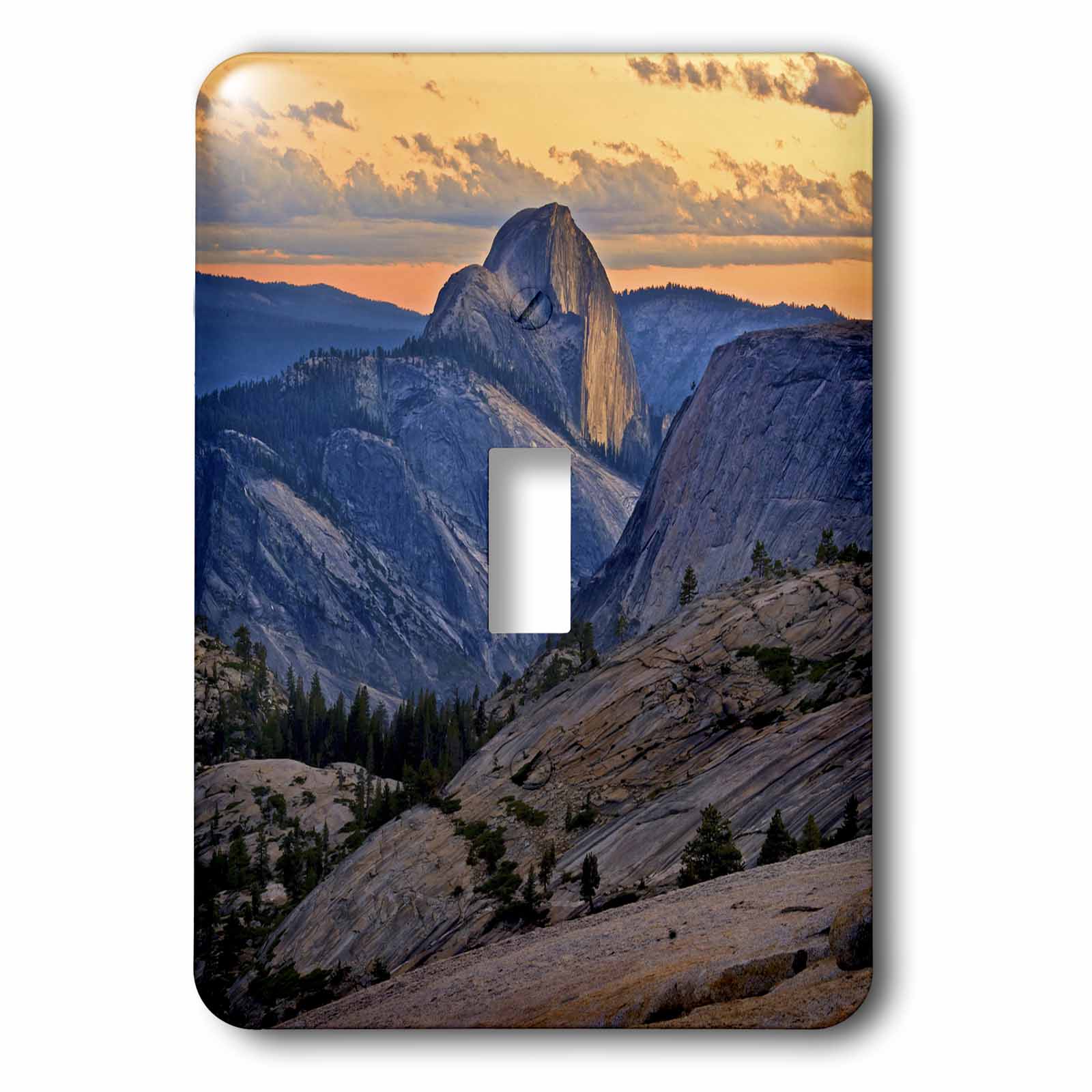 California, Yosemite National Park. Half Dome - US05 RJA0083 - Rebecca Jackrel single toggle switch lsp-88612-1