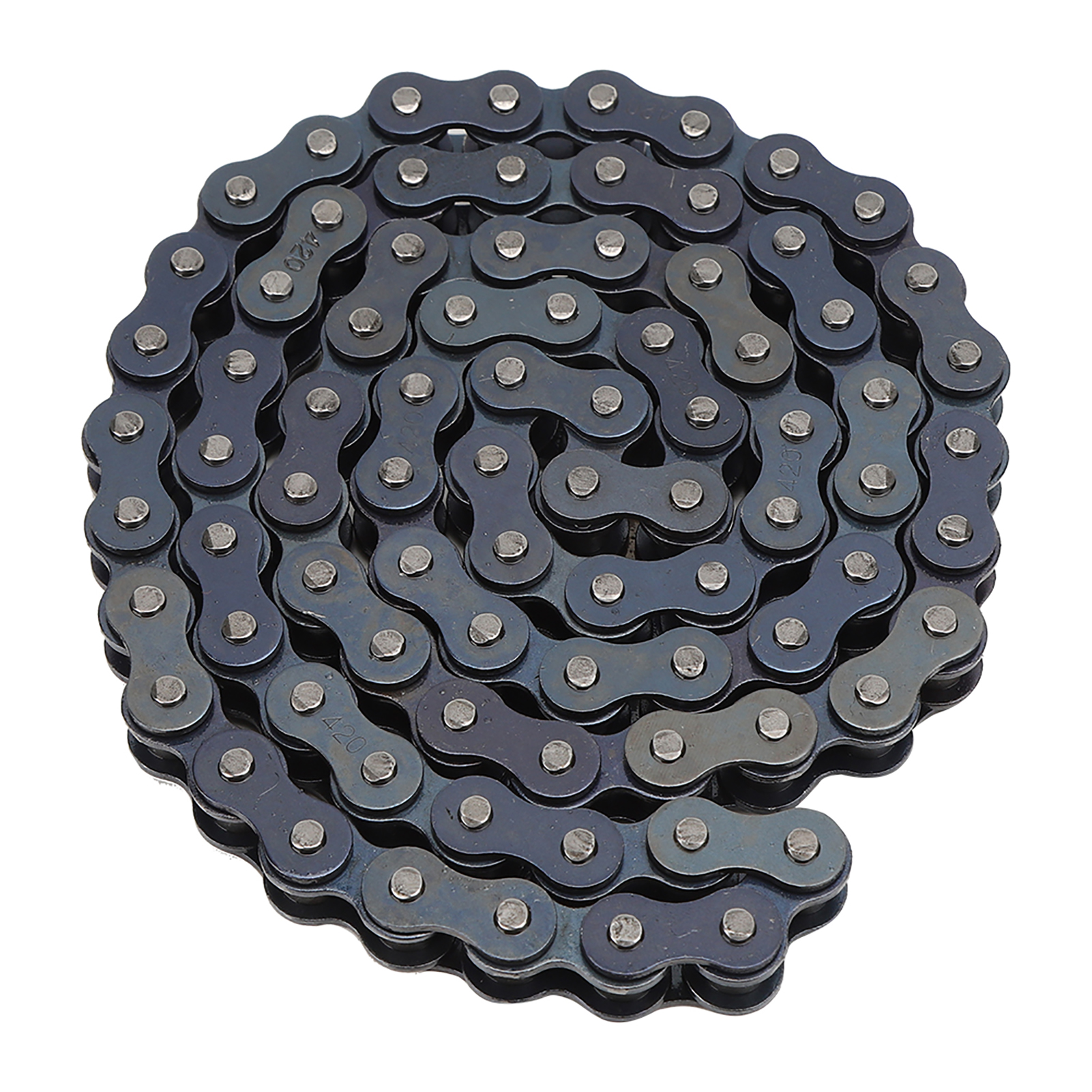 Eatbuy Electric Scooter Chain, Sprocket Chain with High Speed Electric Bicycle Accessory for Tricycle Scooter Bicycle (420 Type Chain)