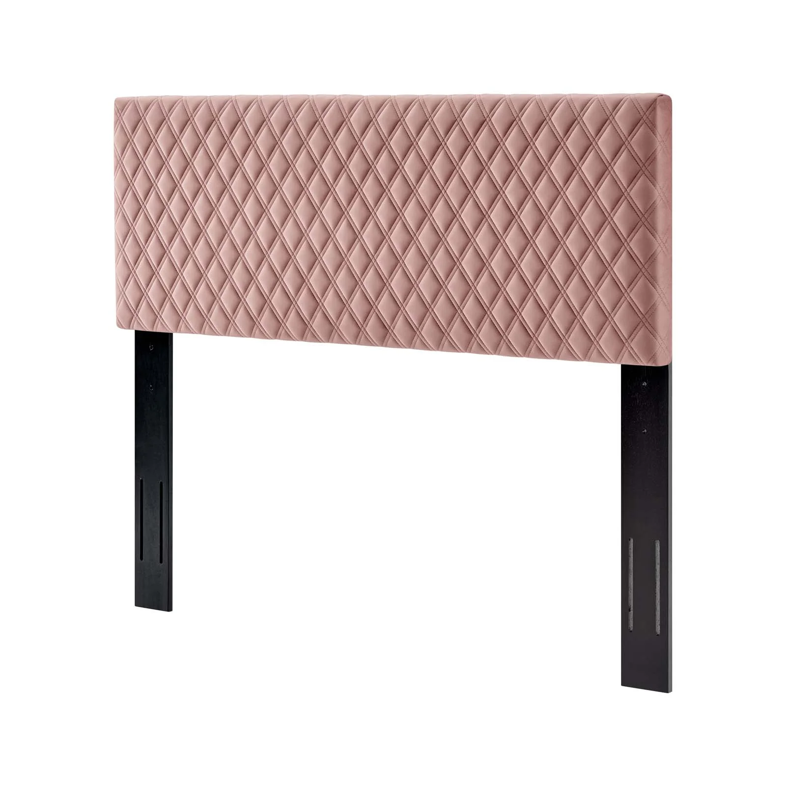 Headboard, King Size, Velvet, Pink, Modern Contemporary Urban Design, Bedroom Master Guest Suite