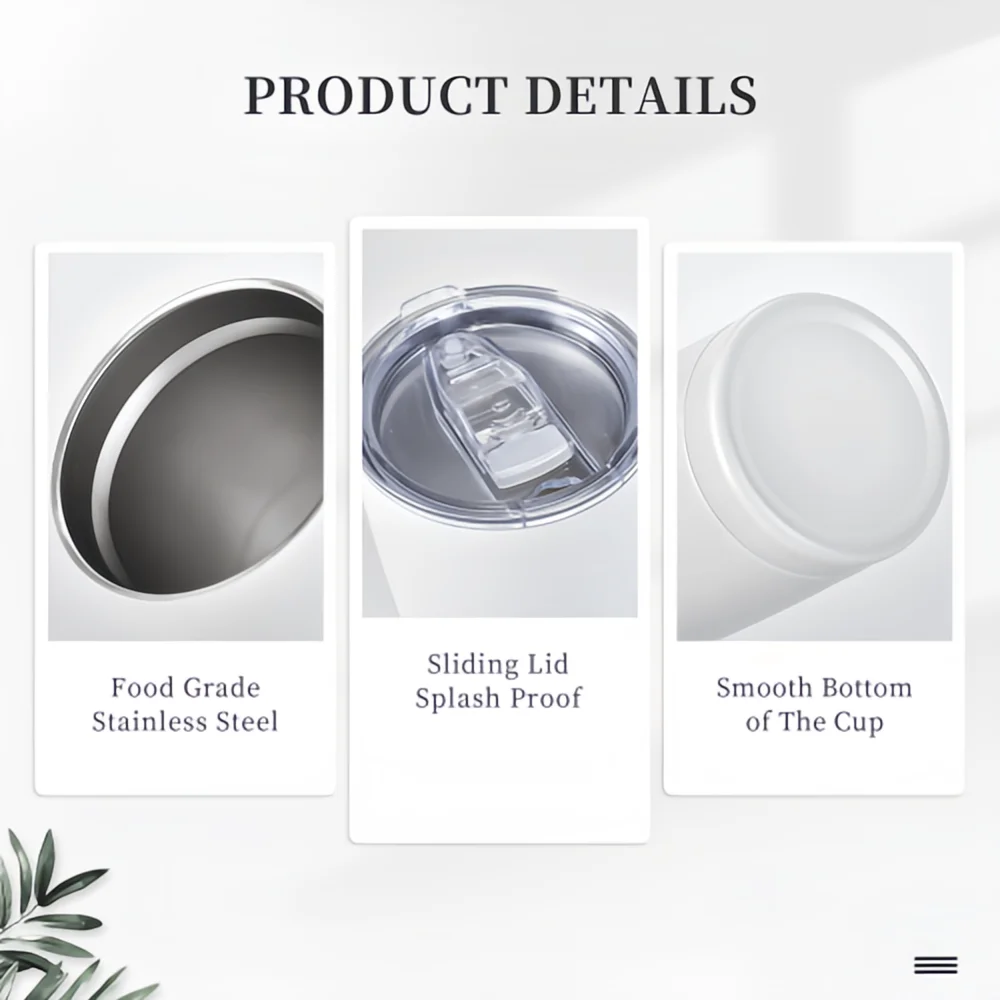 JEUXUS VIKIS 20 oz Insulated Double Wall Stainless Steel Tumbler with Spill Proof Lid and Reusable Straw, Water Bottle Coffee, Sunflower Gnomes Cup Mug Tumbler (Sunflowers)