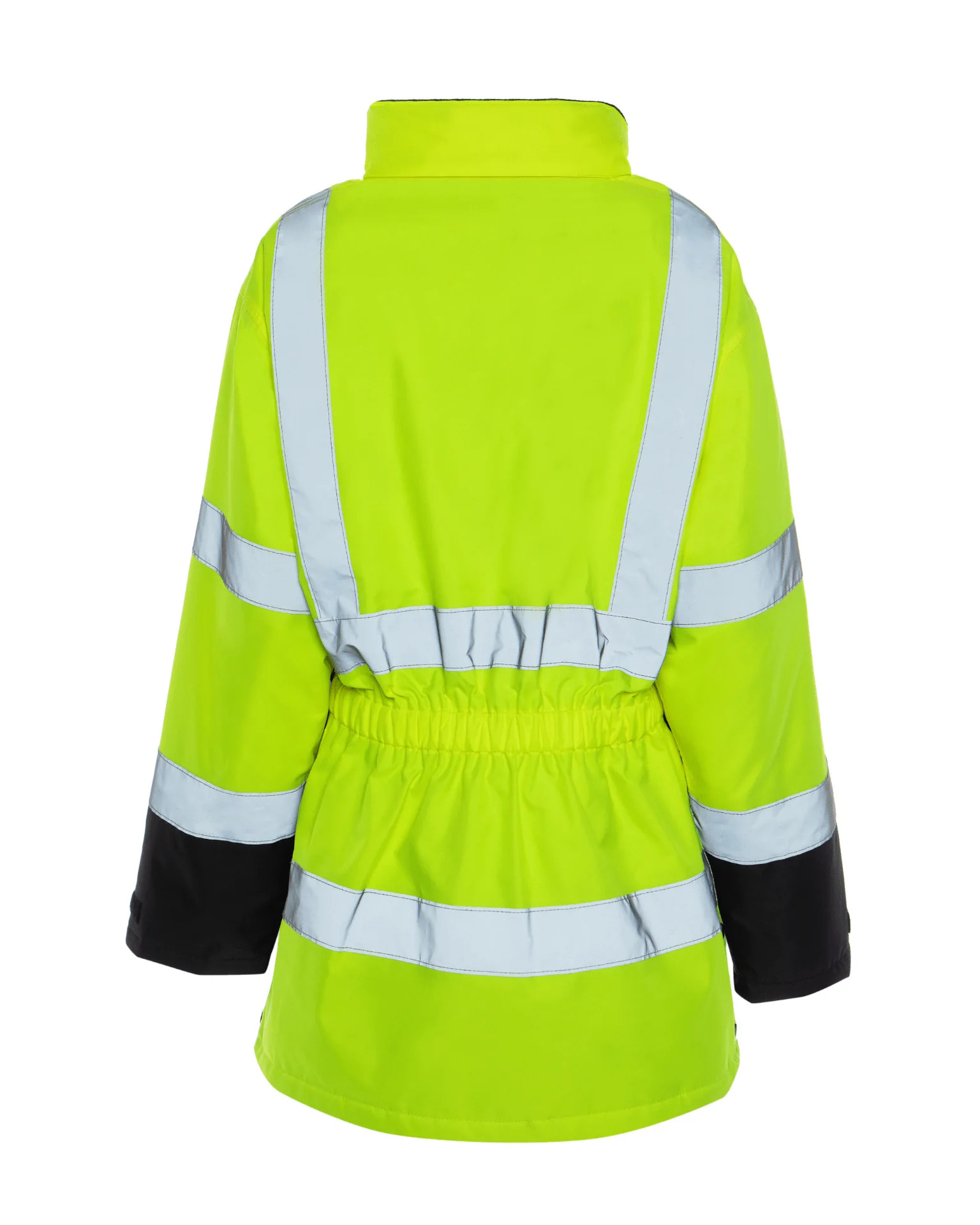 UHV664SM High Visibility Green Waterproof Class 2 Jacket - Small