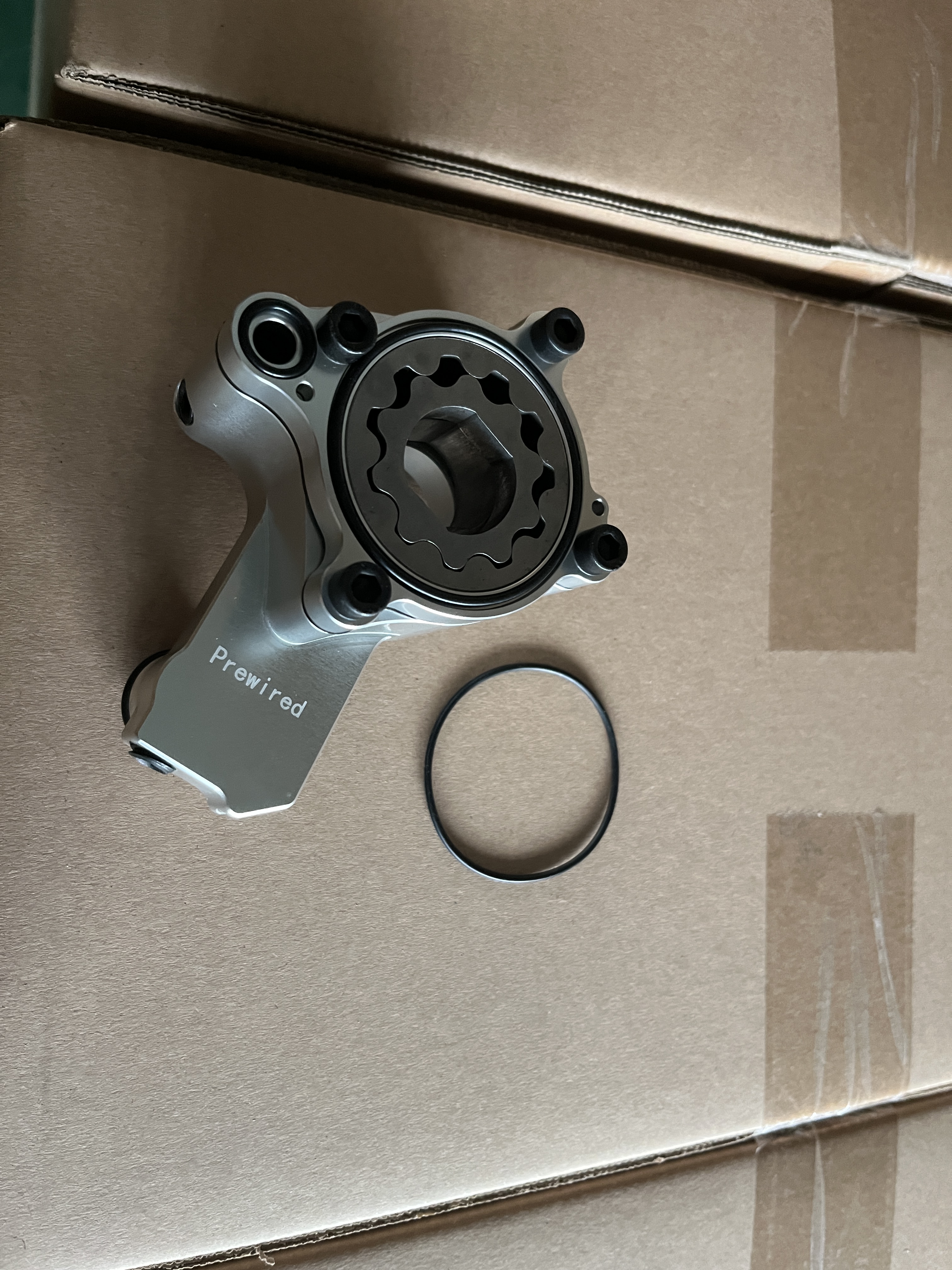 Prewired High Volume Oil Pump Compatible with 1999-2006 Harley Touring, Softail, Dyna Twin Cam 88 Motors