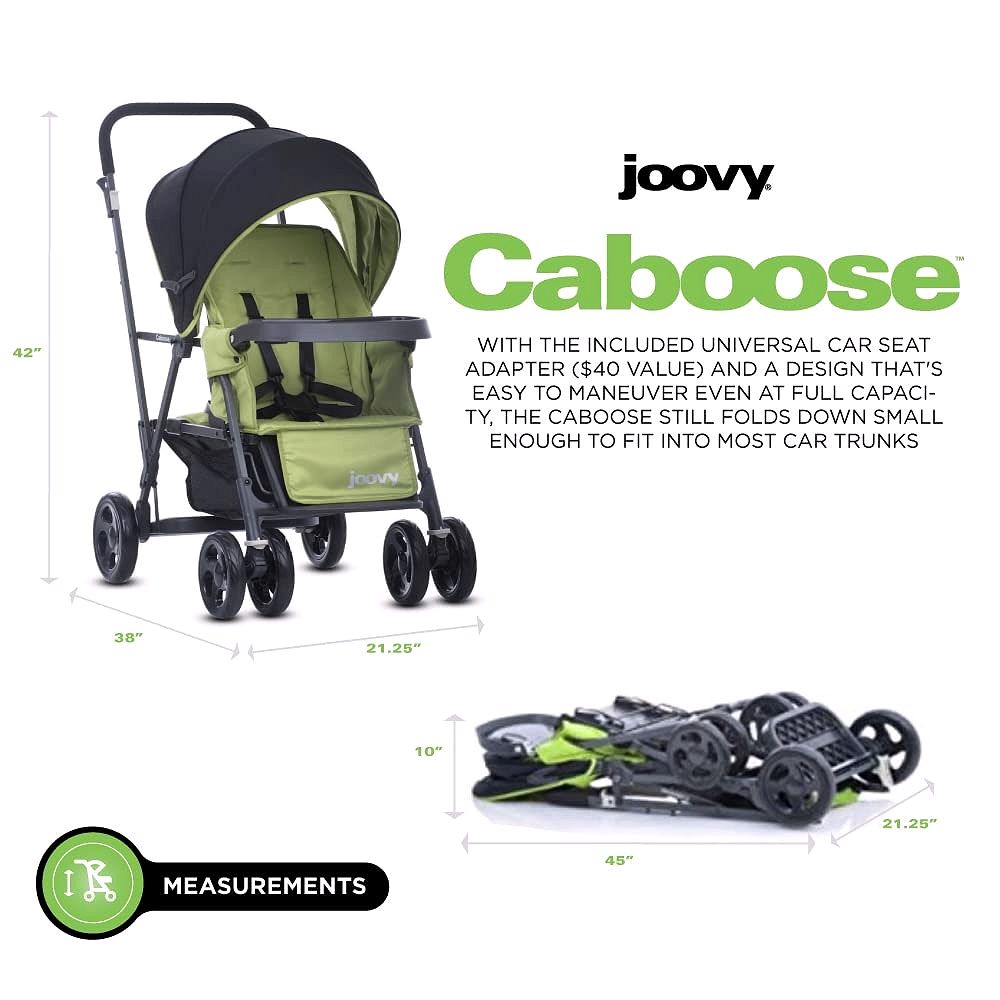 Poussette Joovy Caboose Graphite – Appletree