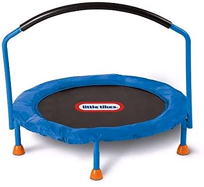 Little Tikes Jump ’n Slide Hüpfburg – Aufblasbare Hüpfburg mit Rutsche inkl. Hochleistungsgebläse mit GFCI & Bodenankern