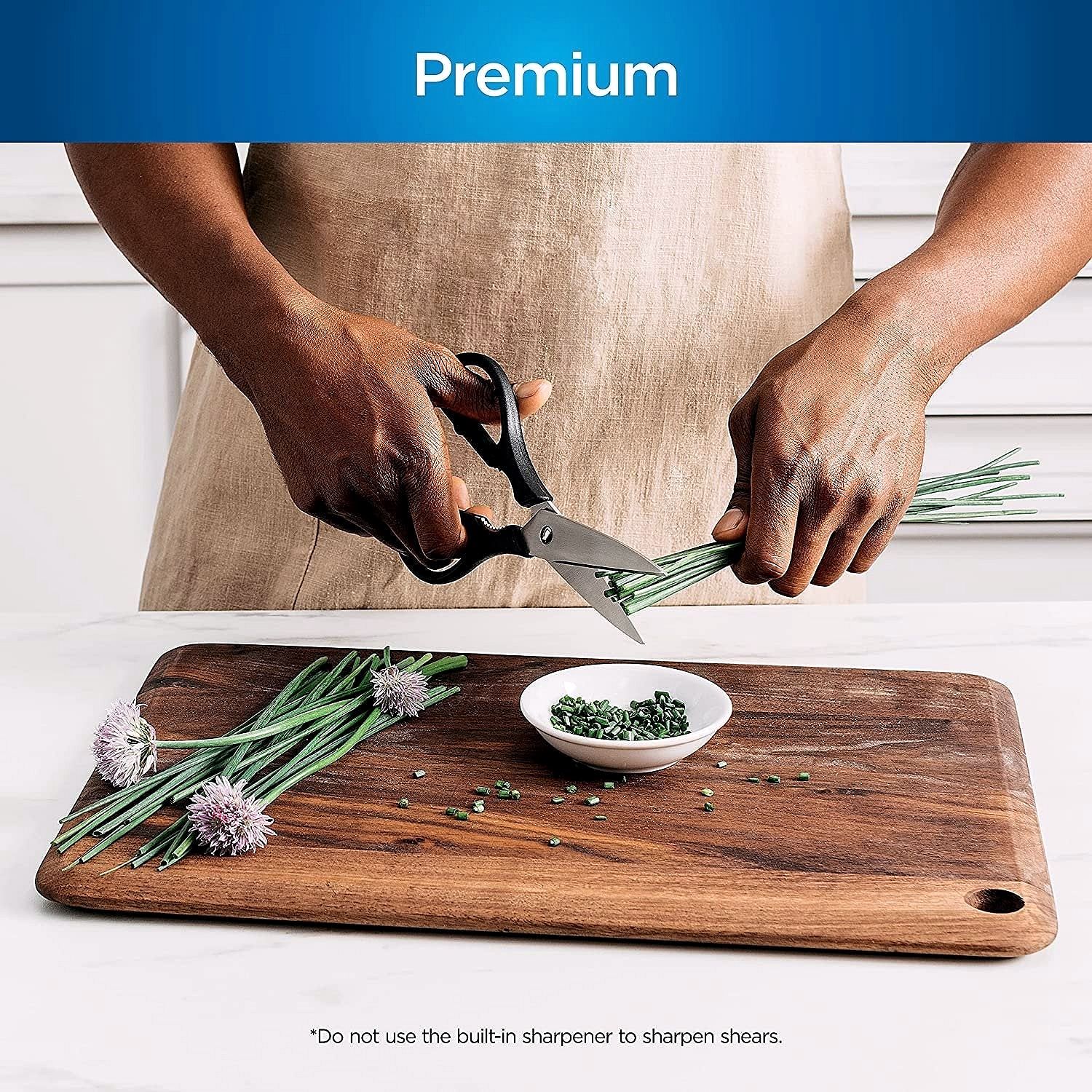 Ninja K32017 Foodi NeverDull – Ensemble de couteaux premium 17 pièces avec bloc et aiguiseur intégré