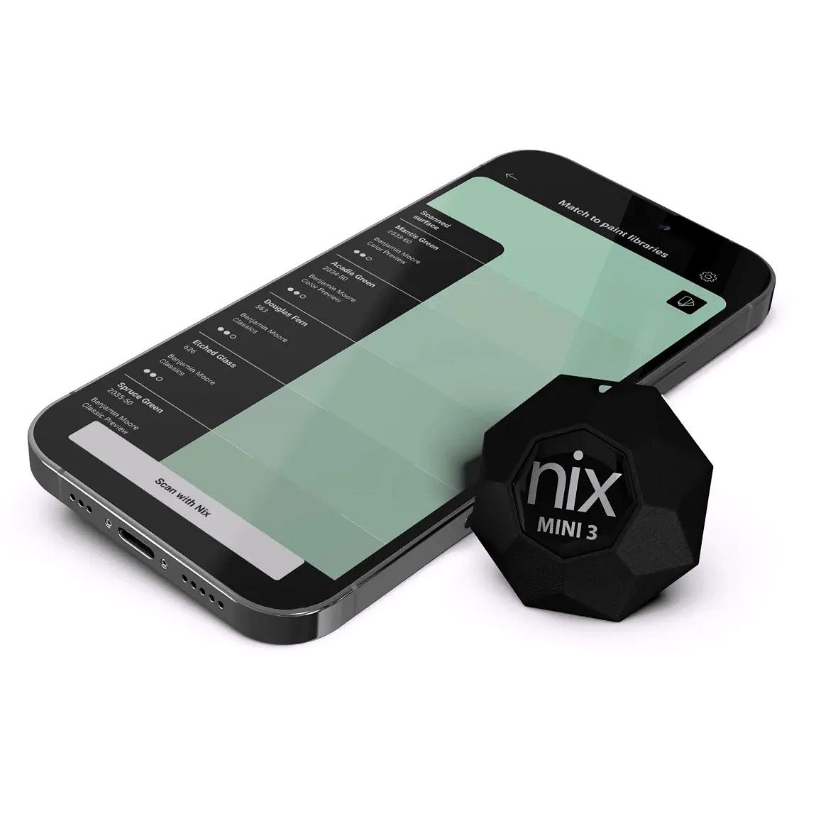 Nix Mini 3 Colorimeter à capteur de couleur – Appareil portable de mesure de correspondance des couleurs