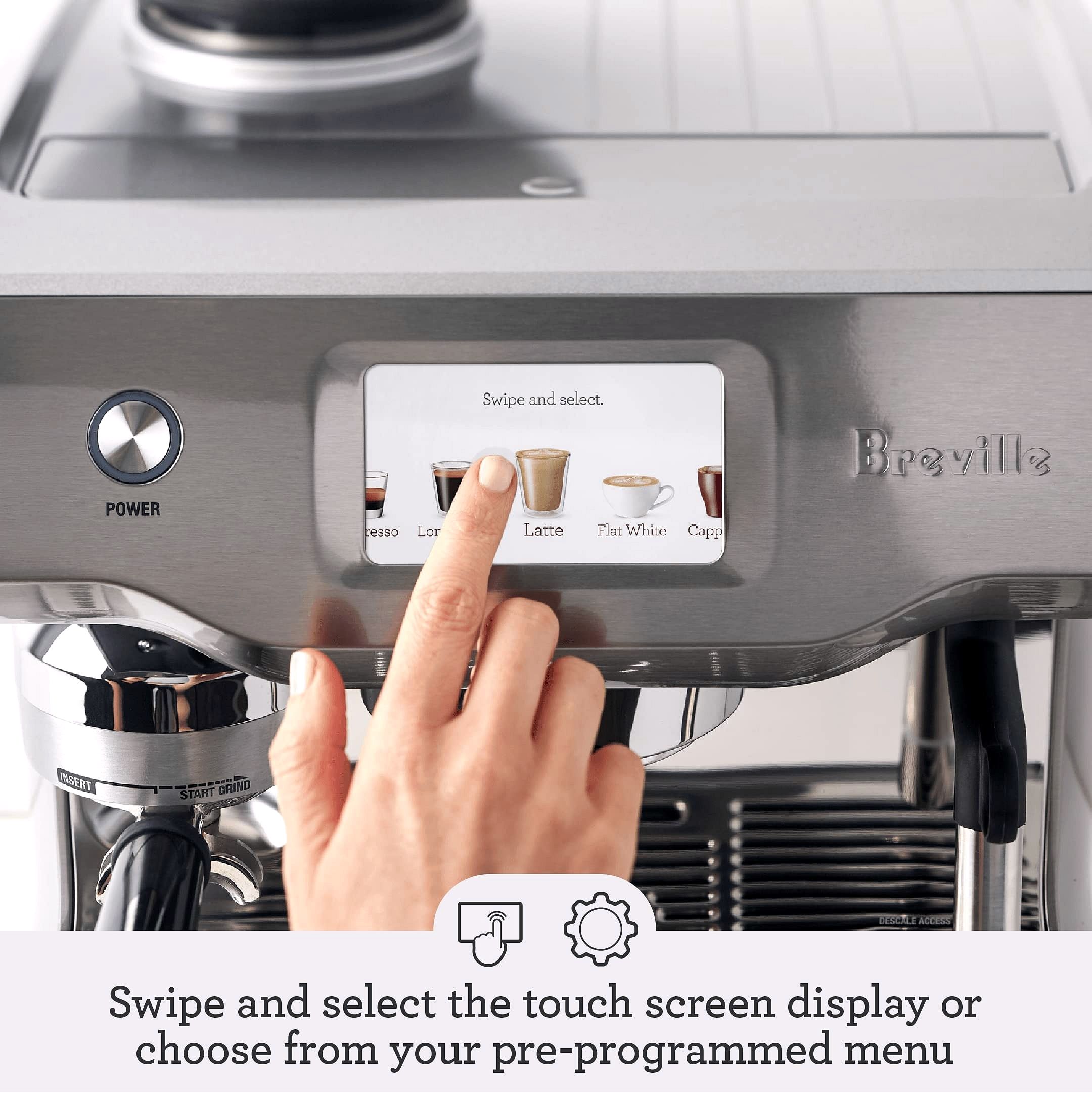 Machine à expresso automatique Breville BES990BSSUSC – Oracle Touch