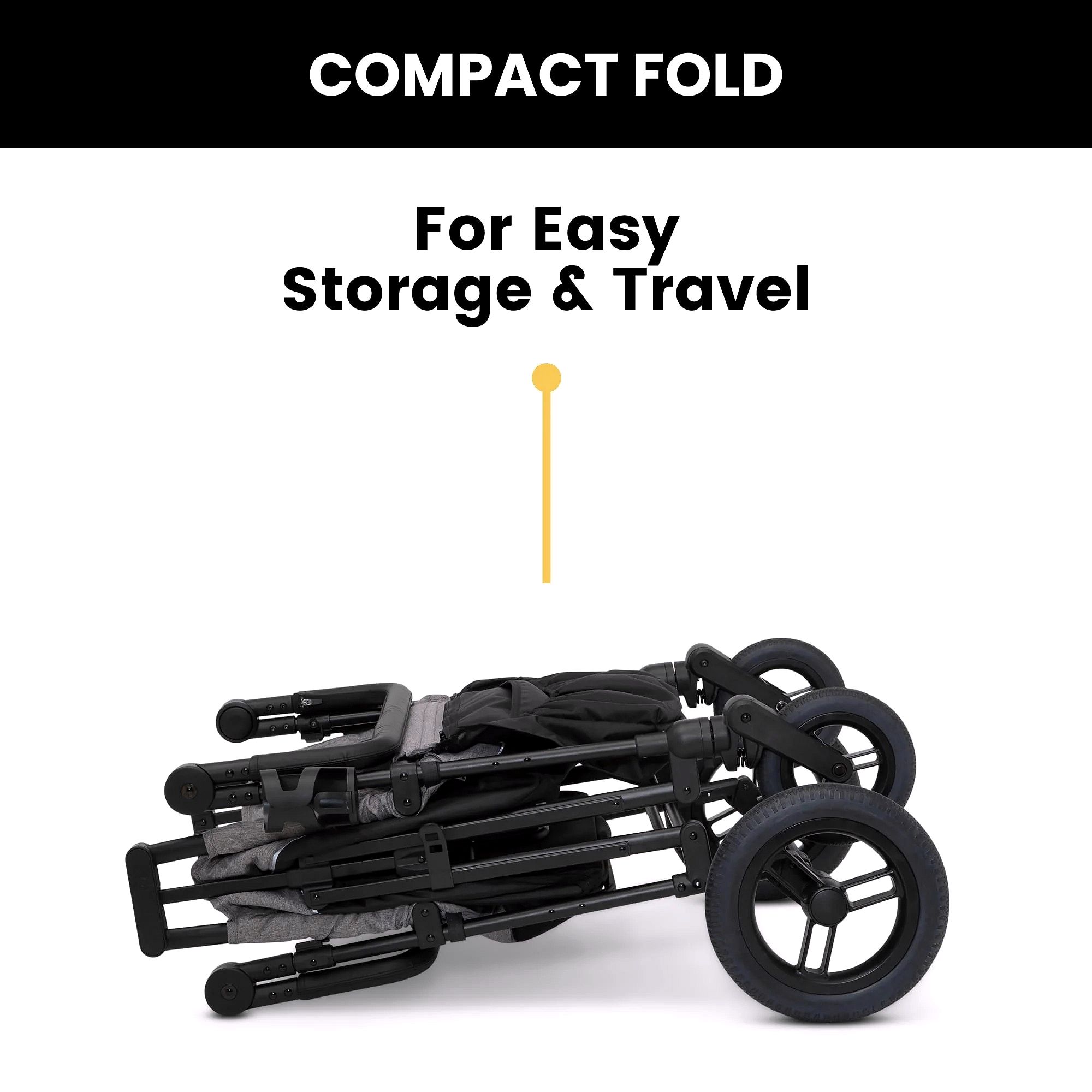 Jeep Wrangler Deluxe Wagon Poussette 4 places – par Delta Children