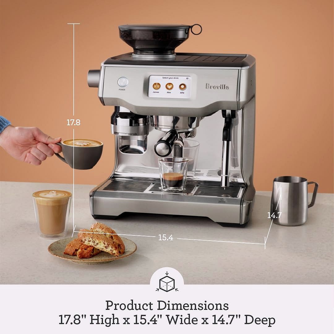 Machine à expresso automatique Breville BES990BSSUSC – Oracle Touch