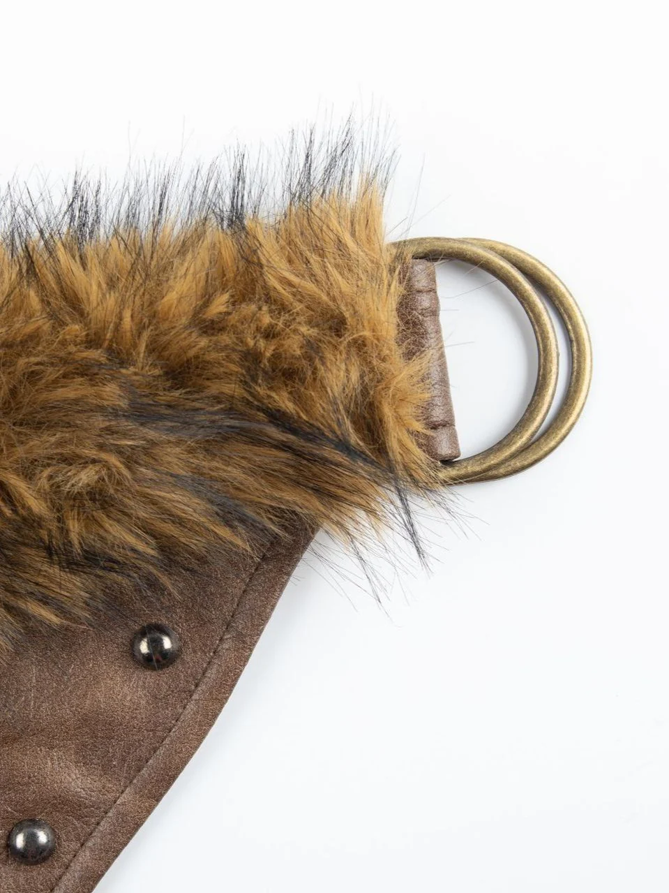 'Savage Fluff' Y2K Hot-Girl PU Leather Low-Rise Shorts