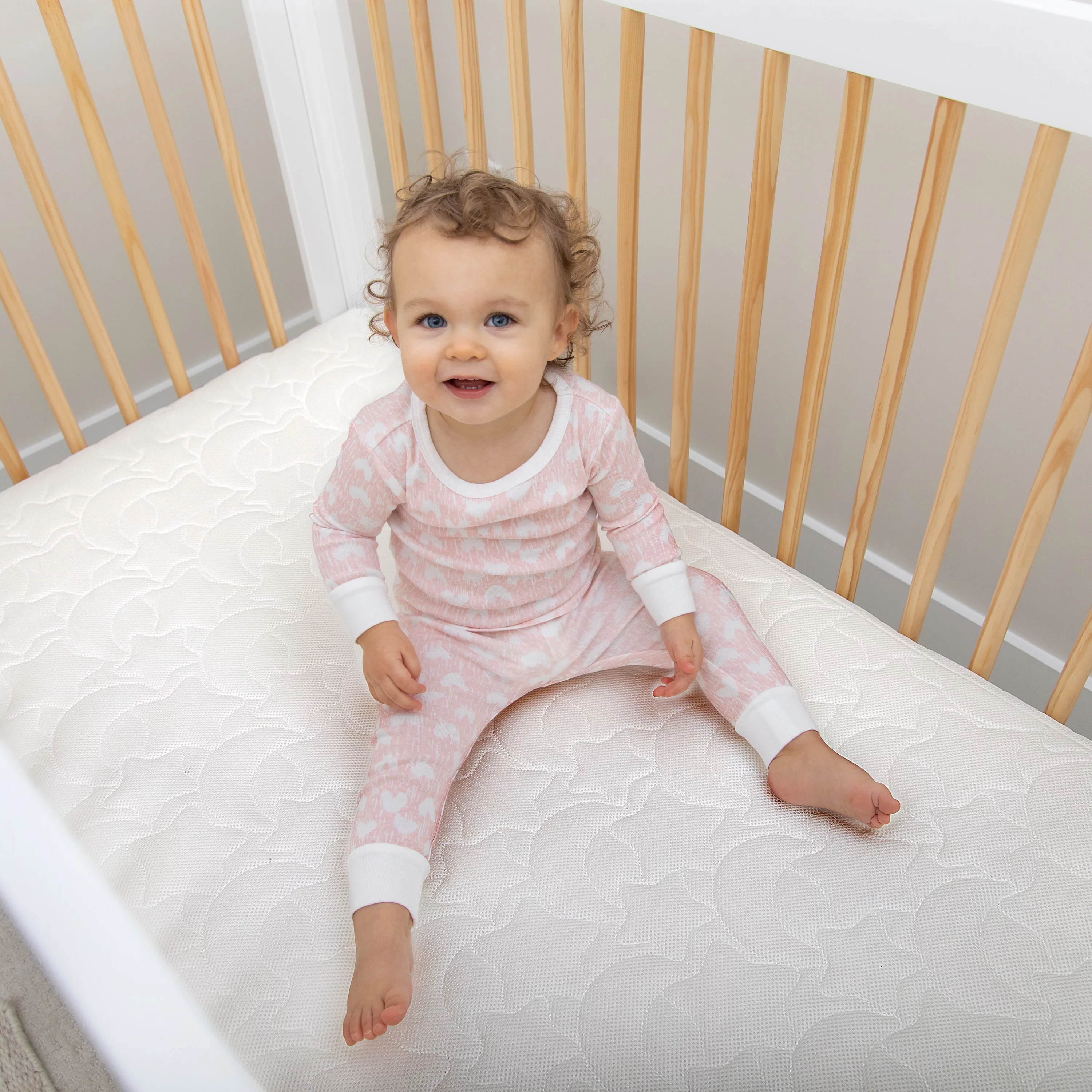 Halo® Dreamweave® Breathable Crib Mattress, Dual-Sided for Infant and Toddler Bed, Hypoallergenic, GREENGUARD Gold