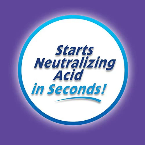 Alka-Seltzer Heartburn Relief and Gas Relief Chews Antacid Tablets for Acid Indigestion Bloating and Pressure, 180 Count, Tropical Punch