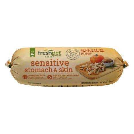 Freshpet Select Sensitive Stomach & Skin Steam Cooked Chicken Recipe Dog Food - Pet Supplies online store