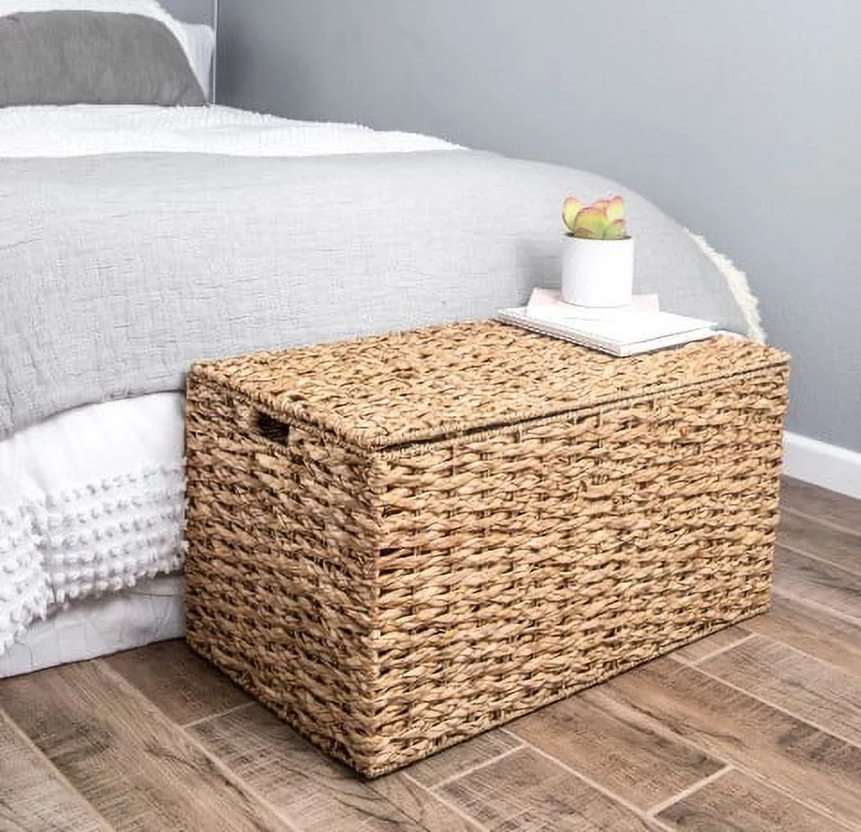 Better Homes & Gardens Braided Rush Storage Trunk, Large