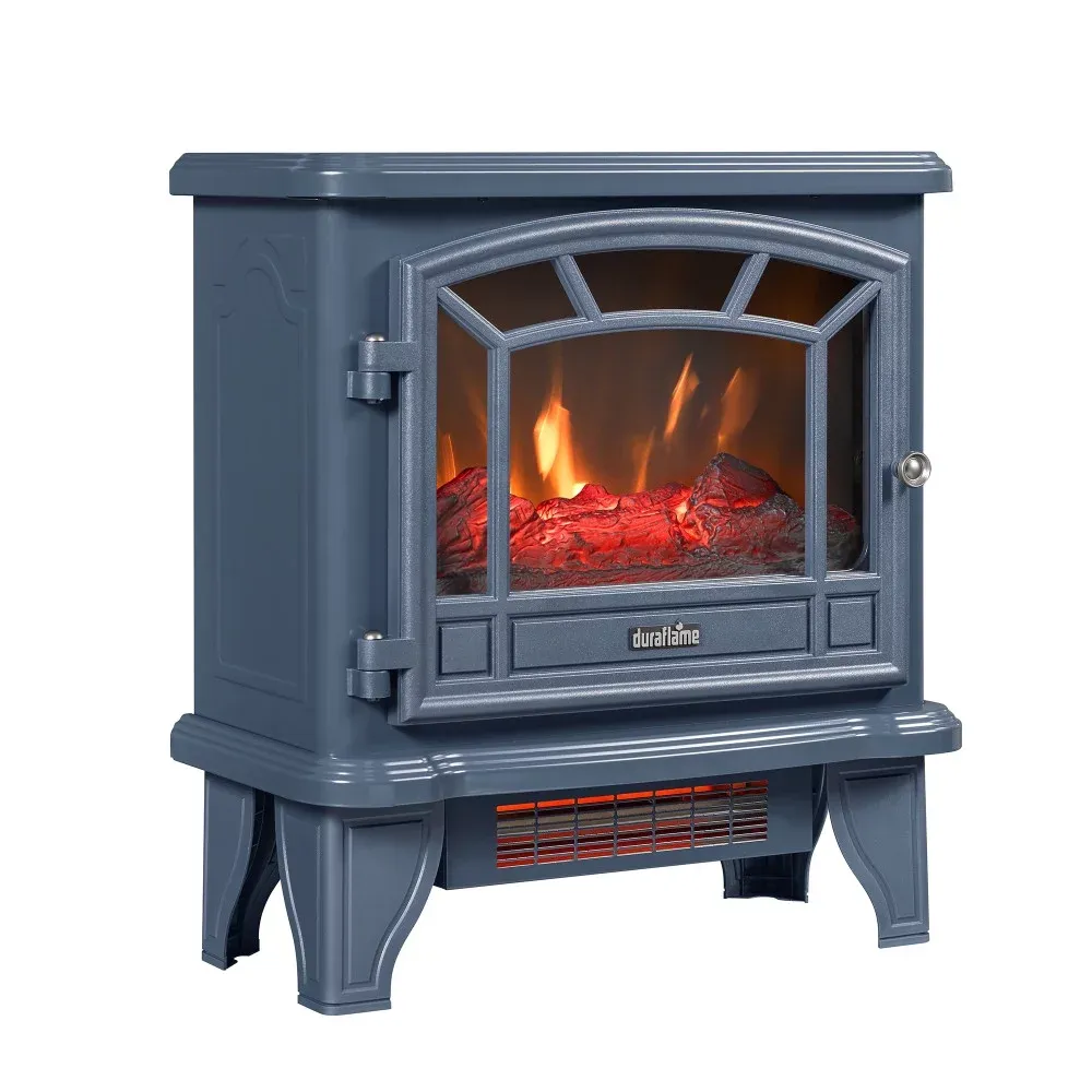 duraflame Infrared Quartz Electric Stove Heater - DFI-591-11 - Sky Blue