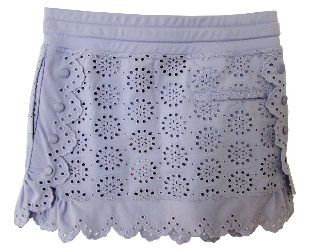 Fenty Puma By Rihanna Embroidered Edge Mini Skirt, Sweet Lavender, Size S