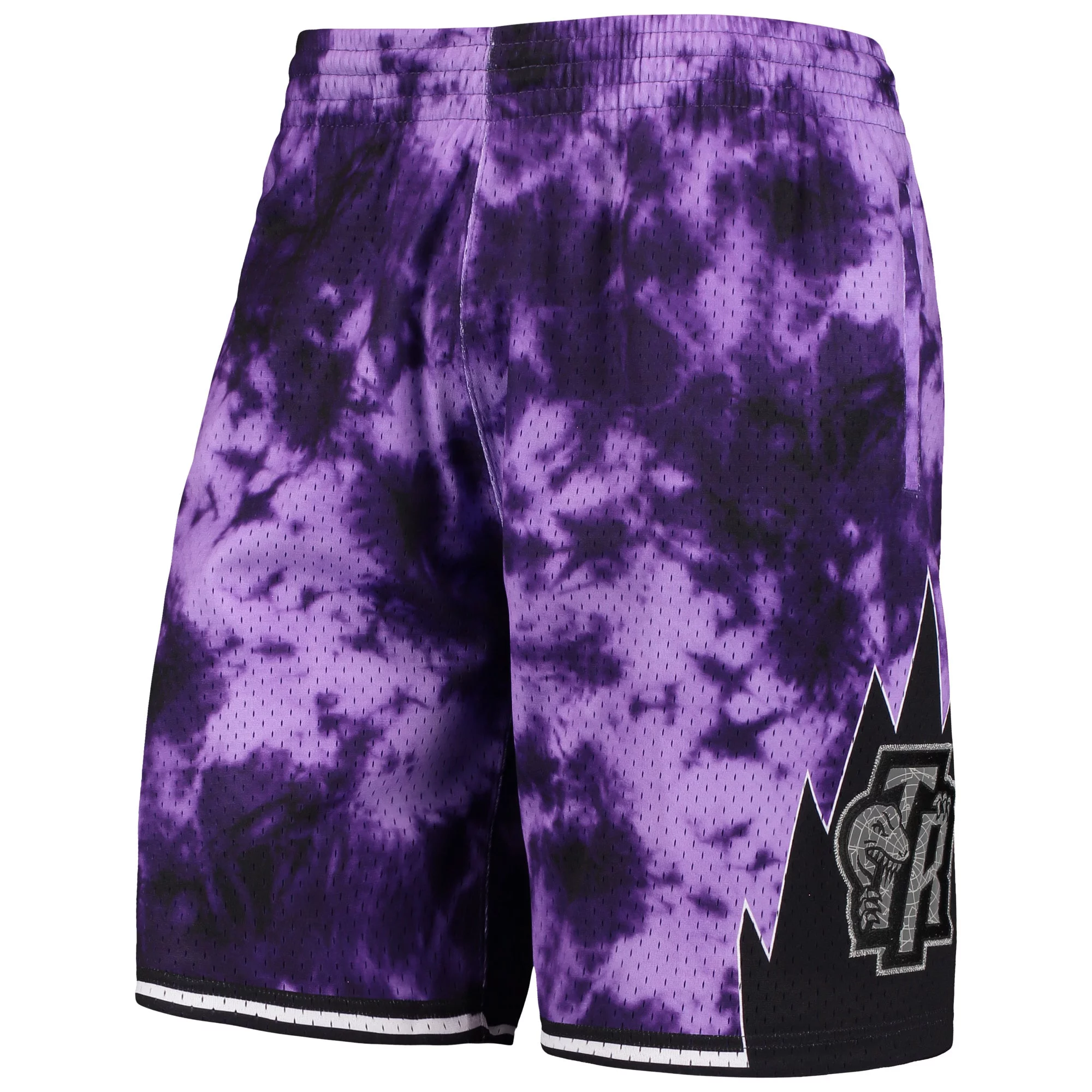 Men's Mitchell & Ness Purple Toronto Raptors Hardwood Classics 1998 Galaxy Swingman Shorts