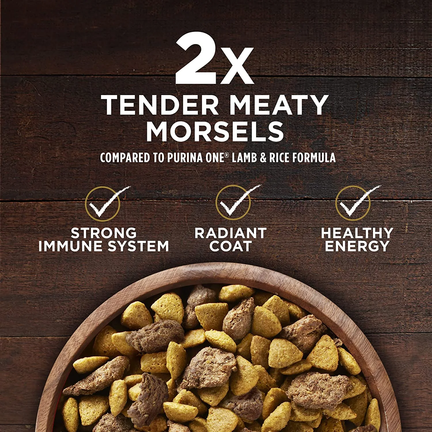 Purina ONE High Protein Natural Dry Dog Food, SmartBlend True Instinct With Real Turkey & Venison - 27.5 lb. Bag