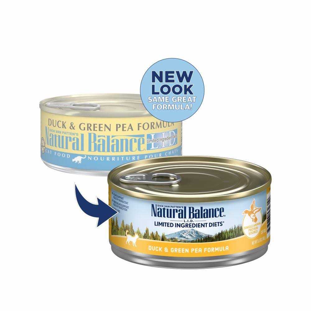 Natural Balance L.I.D. Limited Ingredient Diets Green Pea Canned Cat Food - Pet Supplies online store